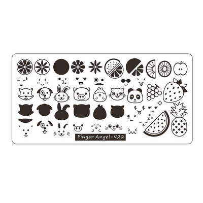 12*6cm Esküvői Szöveg Gothic Letter Design Plate 0-9 Alphabet levél csíkos hálósablon Nyomtatott stencil körömbélyegző lemez TL24-98