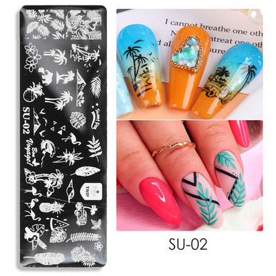 12*6 cm-es Graffiti mintás körömdíszítő sablonok Bélyegzőlemez Graffiti Art bélyegzőlemez Körömdíszítő sablonok Nails Art lemezekhez