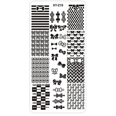 12*6 cm-es Graffiti mintás körömdíszítő sablonok Bélyegzőlemez Graffiti Art bélyegzőlemez Körömdíszítő sablonok Nails Art lemezekhez