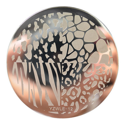 WUF Rose Flower Nail Art Stamp Πρότυπο Flower Mandala Butterfly Εργαλεία μανικιούρ για σφράγιση πλάκας νυχιών