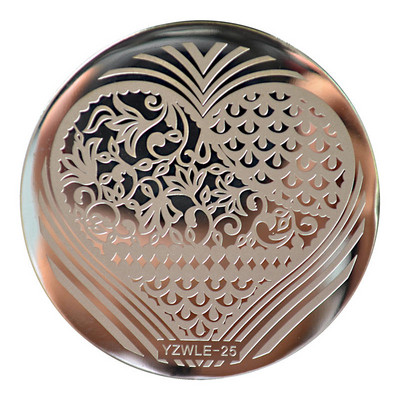 WUF Rose Flower Nail Art Stamp Πρότυπο Flower Mandala Butterfly Εργαλεία μανικιούρ για σφράγιση πλάκας νυχιών