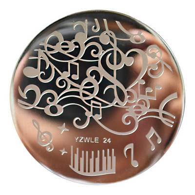 WUF Rose Flower Nail Art Stamp Πρότυπο Flower Mandala Butterfly Εργαλεία μανικιούρ για σφράγιση πλάκας νυχιών
