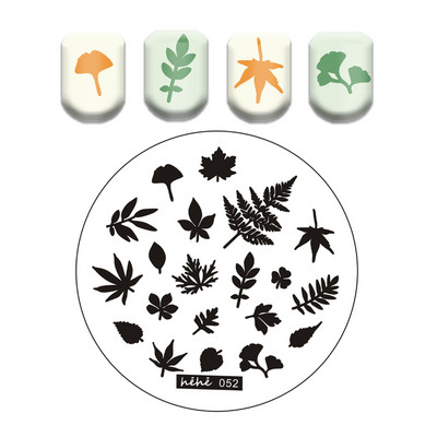 Φούσκα Vortex Stamping Plate Abstract Face Nail Art Templates Snake Graffiti Nail Stamping Template Tool Line Leaf Line