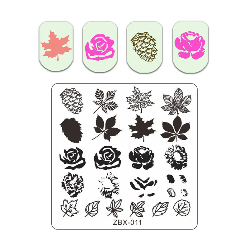 Buborék Vortex bélyegző lemez Absztrakt arc körömdíszítő sablonok Kígyó graffiti körömdizájn bélyegzősablon eszköz virág levél vonal