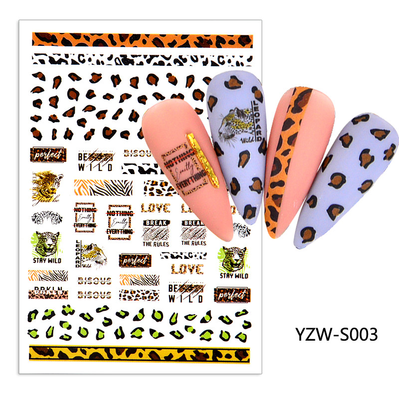 Αυτοκόλλητο με λουράκι κόλλα για τα νύχια Χριστουγεννιάτικο αυτοκόλλητο χιονιού για αυτοκόλλητα αυτοκόλλητα με νερό Αυτοκόλλητα Μανικιούρ Νυχιών Υδατογράφημα YZ02