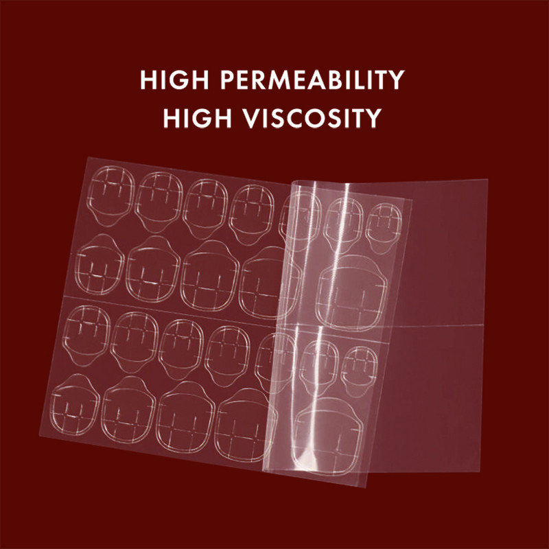 120db kétoldalas hamis körömdíszítő ragasztószalag ragasztó matrica barkács tippek hamis köröm akril manikűr gél sminkeszköz