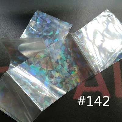 100 * 4 cm paberist kleebise foolium Nial Beauty kaunistustööriistad purustatud klaasist küünte kunsti kleebiste ülekandefoolium