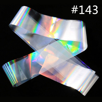 100 * 4 cm paberist kleebise foolium Nial Beauty kaunistustööriistad purustatud klaasist küünte kunsti kleebiste ülekandefoolium