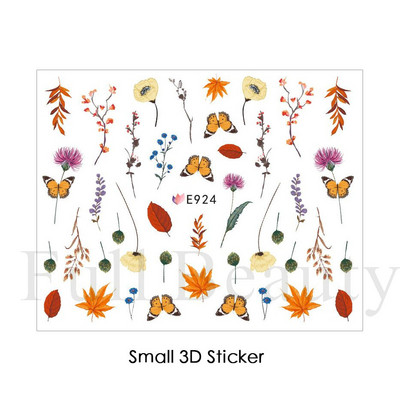 1 φύλλο Μαύρα άσπρα αυτοκόλλητα Star 3D Nail Art Sliders Moon Fire Smiling Checkerboard Εικόνα Αυτοκόλλητο μεμβράνη διακοσμητικά JISTZ-CS076