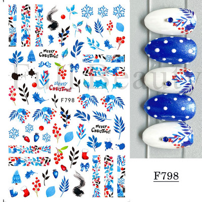 1 φύλλο Μαύρα άσπρα αυτοκόλλητα Star 3D Nail Art Sliders Moon Fire Smiling Checkerboard Εικόνα Αυτοκόλλητο μεμβράνη διακοσμητικά JISTZ-CS076