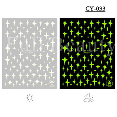 1 φύλλο Μαύρα άσπρα αυτοκόλλητα Star 3D Nail Art Sliders Moon Fire Smiling Checkerboard Εικόνα Αυτοκόλλητο μεμβράνη διακοσμητικά JISTZ-CS076