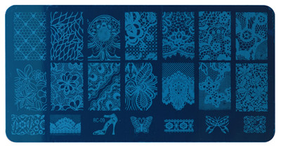 2022 Νέα σχέδια Rose Flower Nail Art Stamp Stamp Flower Mandala Butterfly Image Plate Stamping Nail Plate Εργαλεία μανικιούρ