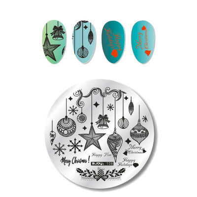 Zjoys Nail Stamping Plates 2018 Bee Birdie Summer Flower Χαριτωμένο Anime Εικόνα Gel Πρότυπου Νυχιών Στένσιλ Εργαλείο προτύπων μανικιούρ