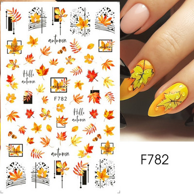 5D Χειμερινό Χριστουγεννιάτικο ανάγλυφο αυτοκόλλητο χριστουγεννιάτικο πουλόβερ Νιφάδα χιονιού κινούμενα σχέδια Santa Elk Σχέδιο χαραγμένο Διακόσμηση νυχιών BESW5D