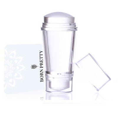 BORN PRETTY French Nail Stmaper Christmas Clear Silicone Stampers Kit Snowflake Nail Art tempel ja kaabits maniküüri kujundamiseks