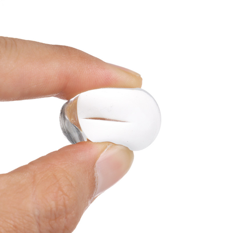 Νέο 2 τμχ Διαφανές σετ ξύστρων για σφραγίδες νυχιών με σφραγίδα σιλικόνης Εργαλείο πλάκας νυχιών για γαλλική άκρη σιλικόνης DIY σχέδιο νυχιών