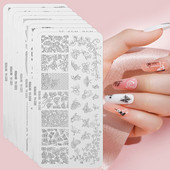 ROSALIND stantsimismallid Plaat-nail Art Disain Lilled Loomade Pilt DIY värvitud terasest küünetempli malli plaadi kaabitsa vorm