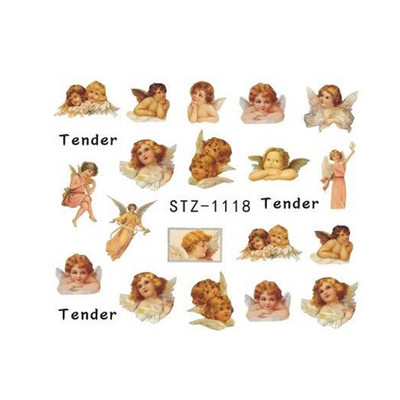 Αυτοκόλλητο για μεταφορά νερού κινέζικου δράκου Snake Κινέζοι χαρακτήρες Myth Slider Πρωτοχρονιάτικο Slider Νυχιών Διακόσμηση SLSTZ1114-1137-1