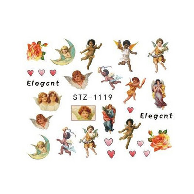 Αυτοκόλλητο για μεταφορά νερού κινέζικου δράκου Snake Κινέζοι χαρακτήρες Myth Slider Πρωτοχρονιάτικο Slider Νυχιών Διακόσμηση SLSTZ1114-1137-1