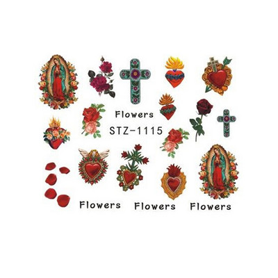 Αυτοκόλλητο για μεταφορά νερού κινέζικου δράκου Snake Κινέζοι χαρακτήρες Myth Slider Πρωτοχρονιάτικο Slider Νυχιών Διακόσμηση SLSTZ1114-1137-1