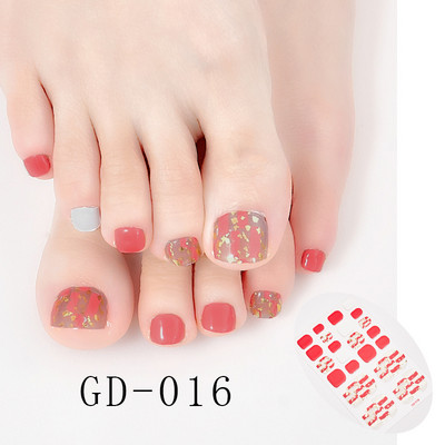 Sanuxc 3D αυτοκόλλητα νυχιών Γυαλιστερό γκλίτερ Αυτοκόλλητα βερνίκι νυχιών για πόδια Αυτοκόλλητα αυτοκόλλητα αυτοκόλλητα για νύχια ποδιών