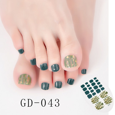 Sanuxc 3D αυτοκόλλητα νυχιών Γυαλιστερό γκλίτερ Αυτοκόλλητα βερνίκι νυχιών για πόδια Αυτοκόλλητα αυτοκόλλητα αυτοκόλλητα για νύχια ποδιών