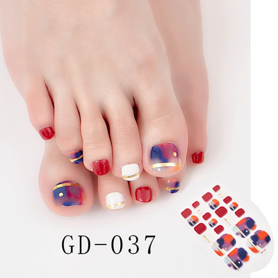 Sanuxc 3D αυτοκόλλητα νυχιών Γυαλιστερό γκλίτερ Αυτοκόλλητα βερνίκι νυχιών για πόδια Αυτοκόλλητα αυτοκόλλητα αυτοκόλλητα για νύχια ποδιών