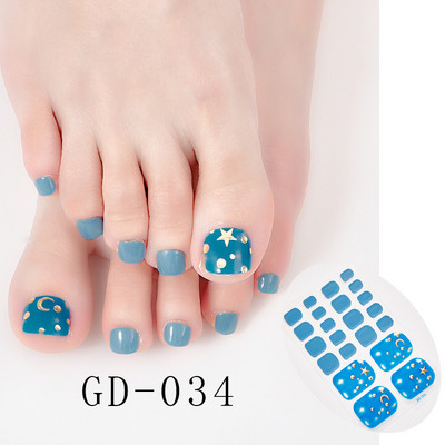 Sanuxc 3D αυτοκόλλητα νυχιών Γυαλιστερό γκλίτερ Αυτοκόλλητα βερνίκι νυχιών για πόδια Αυτοκόλλητα αυτοκόλλητα αυτοκόλλητα για νύχια ποδιών