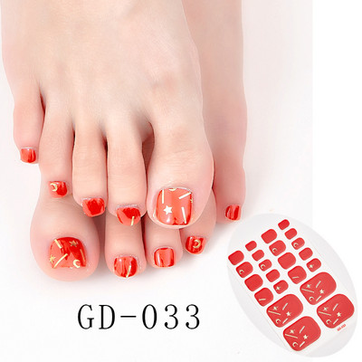 Sanuxc 3D αυτοκόλλητα νυχιών Γυαλιστερό γκλίτερ Αυτοκόλλητα βερνίκι νυχιών για πόδια Αυτοκόλλητα αυτοκόλλητα αυτοκόλλητα για νύχια ποδιών