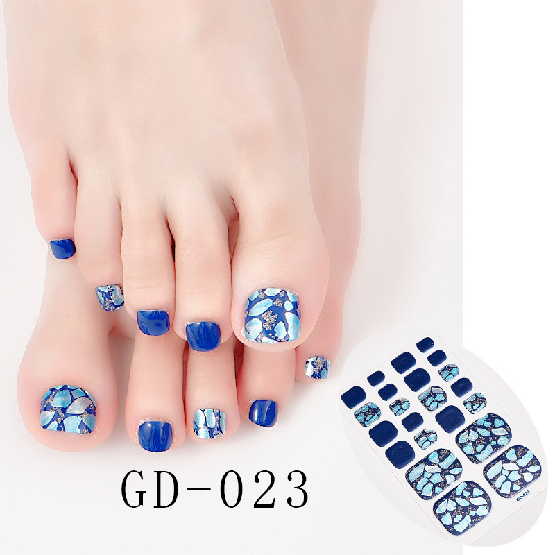 Sanuxc 3D αυτοκόλλητα νυχιών Γυαλιστερό γκλίτερ Αυτοκόλλητα βερνίκι νυχιών για πόδια Αυτοκόλλητα αυτοκόλλητα αυτοκόλλητα για νύχια ποδιών