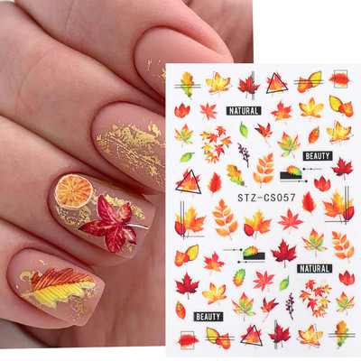 Τρισδιάστατα Λευκά Snowflakes Χειμερινά συρόμενα για αυτοκόλλητα νυχιών Χριστουγεννιάτικα διακοσμητικά αυτοκόλλητα για το νέο έτος DIY Εργαλεία τέχνης μανικιούρ GLF281-284