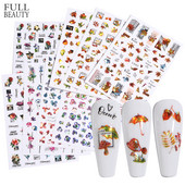 Ιριδίζον φύλλο σφενδάμου τρισδιάστατη γραμμή αυτοκόλλητου νυχιών Γεωμετρικό λουλούδι Ολογραφικό συρόμενο φύλλο μπρονζέ Διακοσμήσεις νυχιών Συμβουλές CHL042