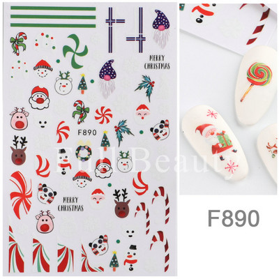 Ιριδίζον φύλλο σφενδάμου τρισδιάστατη γραμμή αυτοκόλλητου νυχιών Γεωμετρικό λουλούδι Ολογραφικό συρόμενο φύλλο μπρονζέ Διακοσμήσεις νυχιών Συμβουλές CHL042