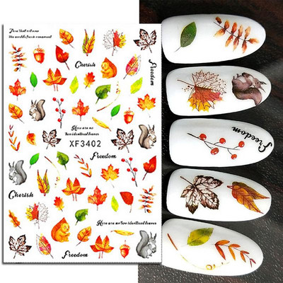 Χριστουγεννιάτικο 3D αυτοκόλλητο νυχιών Ολογραφικό ασημί χρυσό τρισδιάστατο αυτοκόλλητο μανικιούρ για μανικιούρ λευκό χιόνι για διακόσμηση νυχιών