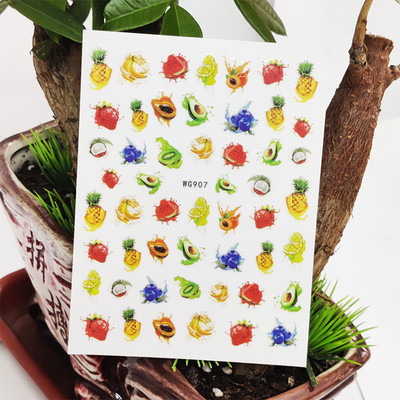 3D αυτοκόλλητα για νύχια Χαριτωμένο κορίτσι παπιγιόν λουλούδια Σχέδιο χειλιών Διακόσμηση νυχιών τέχνης μανικιούρ Αυτοκόλλητα αξεσουάρ μεμβράνης για νύχια