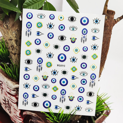 3D αυτοκόλλητα για νύχια Χαριτωμένο κορίτσι παπιγιόν λουλούδια Σχέδιο χειλιών Διακόσμηση νυχιών τέχνης μανικιούρ Αυτοκόλλητα αξεσουάρ μεμβράνης για νύχια