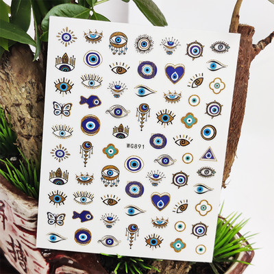 3D αυτοκόλλητα για νύχια Χαριτωμένο κορίτσι παπιγιόν λουλούδια Σχέδιο χειλιών Διακόσμηση νυχιών τέχνης μανικιούρ Αυτοκόλλητα αξεσουάρ μεμβράνης για νύχια