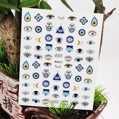 3D αυτοκόλλητα για νύχια Χαριτωμένο κορίτσι παπιγιόν λουλούδια Σχέδιο χειλιών Διακόσμηση νυχιών τέχνης μανικιούρ Αυτοκόλλητα αξεσουάρ μεμβράνης για νύχια