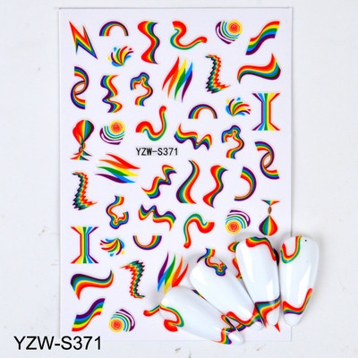 Νέο αντανακλαστικό γκλίτερ τρισδιάστατα αυτοκόλλητα νυχιών Χαλκομανίες Laser Silver Heart Love Butterfly Αυτοκόλλητο για Νύχια Sparkly Nail Art Διακόσμηση