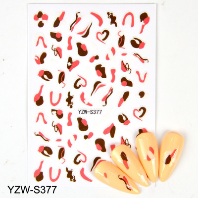 Νέο αντανακλαστικό γκλίτερ τρισδιάστατα αυτοκόλλητα νυχιών Χαλκομανίες Laser Silver Heart Love Butterfly Αυτοκόλλητο για Νύχια Sparkly Nail Art Διακόσμηση