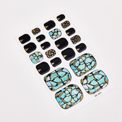 Αυτοκόλλητο αυτοκόλλητο βερνίκι νυχιών Sanuxc αυτοκόλλητο αυτοκόλλητο βερνίκι νυχιών Απλό αυτοκόλλητα Διακόσμηση νυχιών Μινιμαλιστικό πλήρες κάλυμμα για τα νύχια