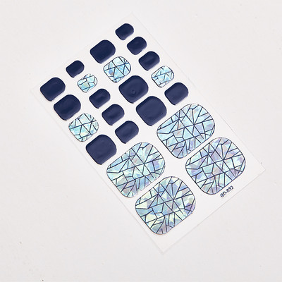 Αυτοκόλλητο αυτοκόλλητο βερνίκι νυχιών Sanuxc αυτοκόλλητο αυτοκόλλητο βερνίκι νυχιών Απλό αυτοκόλλητα Διακόσμηση νυχιών Μινιμαλιστικό πλήρες κάλυμμα για τα νύχια