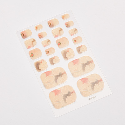 Αυτοκόλλητο αυτοκόλλητο βερνίκι νυχιών Sanuxc αυτοκόλλητο αυτοκόλλητο βερνίκι νυχιών Απλό αυτοκόλλητα Διακόσμηση νυχιών Μινιμαλιστικό πλήρες κάλυμμα για τα νύχια