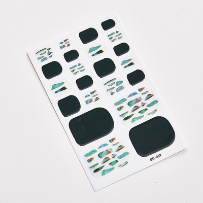 Αυτοκόλλητο αυτοκόλλητο βερνίκι νυχιών Sanuxc αυτοκόλλητο αυτοκόλλητο βερνίκι νυχιών Απλό αυτοκόλλητα Διακόσμηση νυχιών Μινιμαλιστικό πλήρες κάλυμμα για τα νύχια