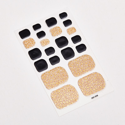 Αυτοκόλλητο αυτοκόλλητο βερνίκι νυχιών Sanuxc αυτοκόλλητο αυτοκόλλητο βερνίκι νυχιών Απλό αυτοκόλλητα Διακόσμηση νυχιών Μινιμαλιστικό πλήρες κάλυμμα για τα νύχια