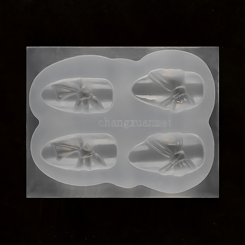 1 τεμ. Καλούπι 3D σιλικόνης DIY Δημιουργικό μοτίβο Πρότυπο για νύχια Μορφή Μορφή UV Gel Decors Εργαλεία μανικιούρ Πρότυπα Μοτίβα Νυχιών Τέχνη