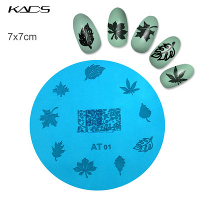 Σχέδια προτύπων KADS Nail Art Σειρά Immaturity Πρότυπο για σφράγιση μανικιούρ Πλάκες εικόνας Πλάκες για στάμπα νυχιών Σχέδιο στένσιλ εκτύπωσης
