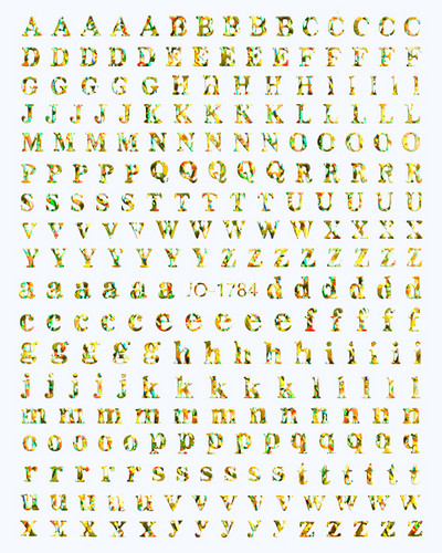 Αυτοκόλλητα ολογραφικά γράμματα για νύχια Laser 26 Αυτοκόλλητα αυτοκόλλητα νυχιών αλφάβητου αυτοκόλλητα DIY Διακόσμηση νυχιών