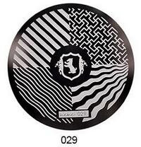 2019 Νέο !108 μοτίβα πλάκα σφράγισης νυχιών στρογγυλή από ανοξείδωτο ατσάλι Πρότυπα σφραγίδας εικόνας για στάμπα νυχιών