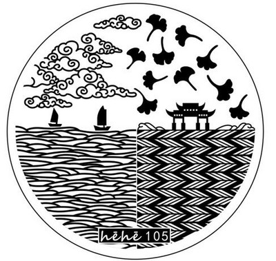 2019 Νέο !108 μοτίβα πλάκα σφράγισης νυχιών στρογγυλή από ανοξείδωτο ατσάλι Πρότυπα σφραγίδας εικόνας για στάμπα νυχιών